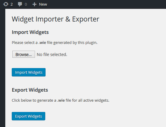 import-widgets